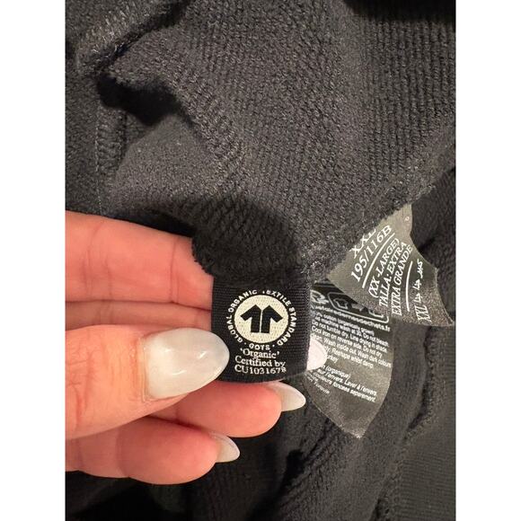 ALL SAINTS Men's Raven Pullover Sweater Black XXL Unisex - Picture 8 of 14